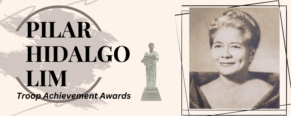 Pilar Hidalgo Lim Troop Achievement Award