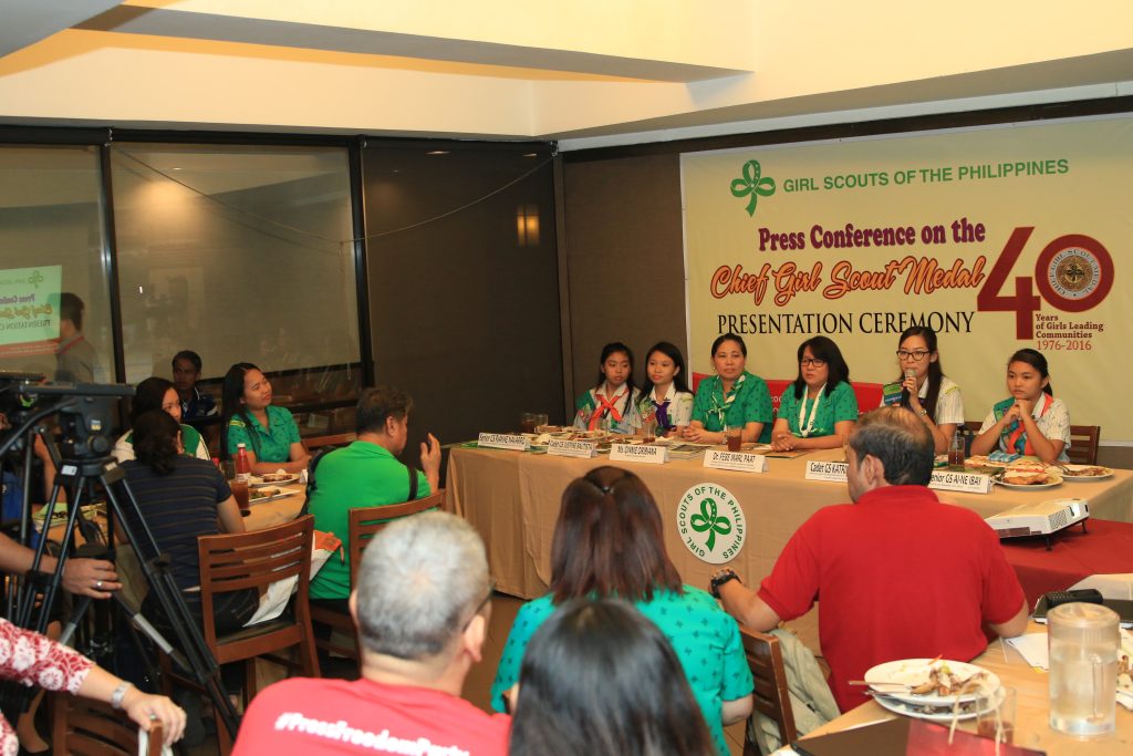40th Chief Girl Scout Medal Presentation Ceremony